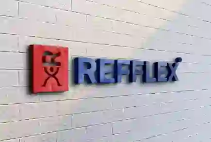 REFFLEX on office wall